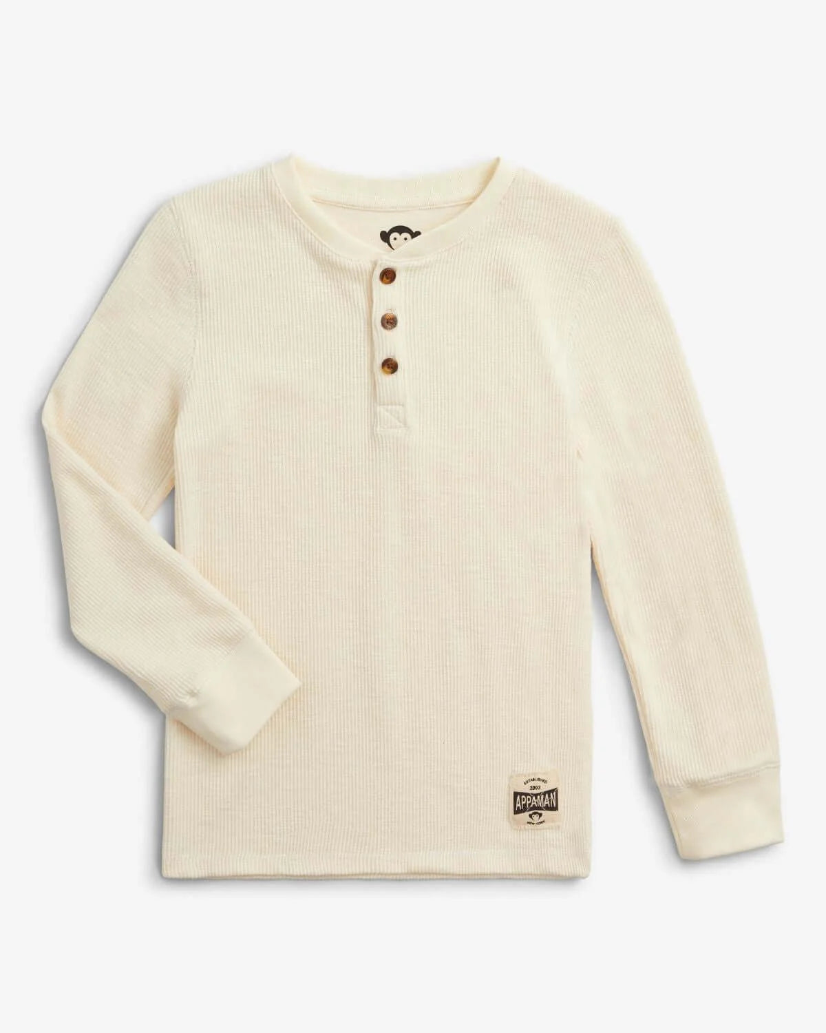 Thermal Henley - Winter White