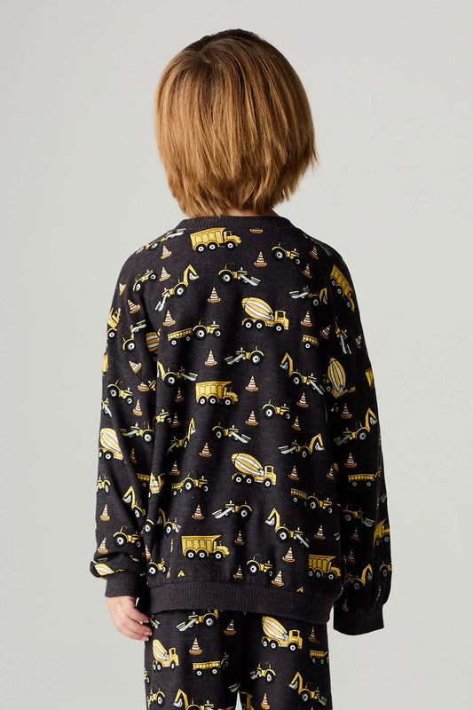 Construction Crew Black Pullover