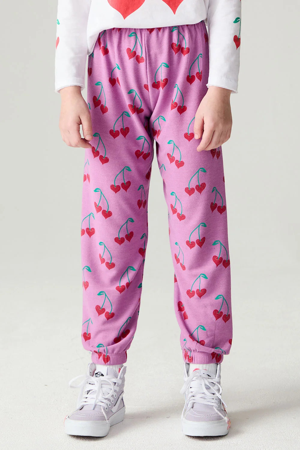 Cozy Slouchy Pant- Mulberry Sweethearts