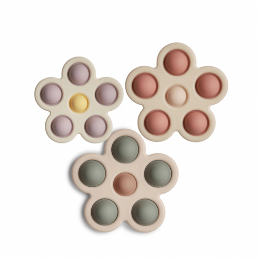 Mushie Flower Press Toy