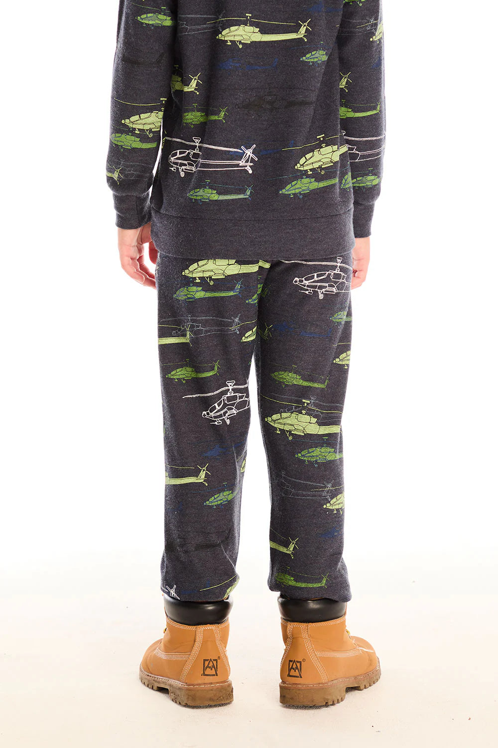 Cozy Knit Pant- Helicopter