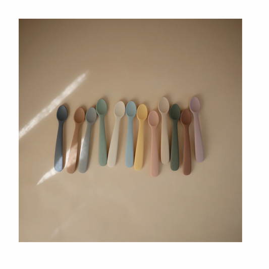 Mushie Silicone Feeding Spoon