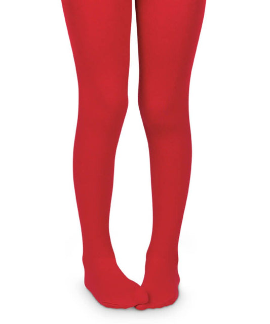 Jefferies Pima Cotton Tights - Red