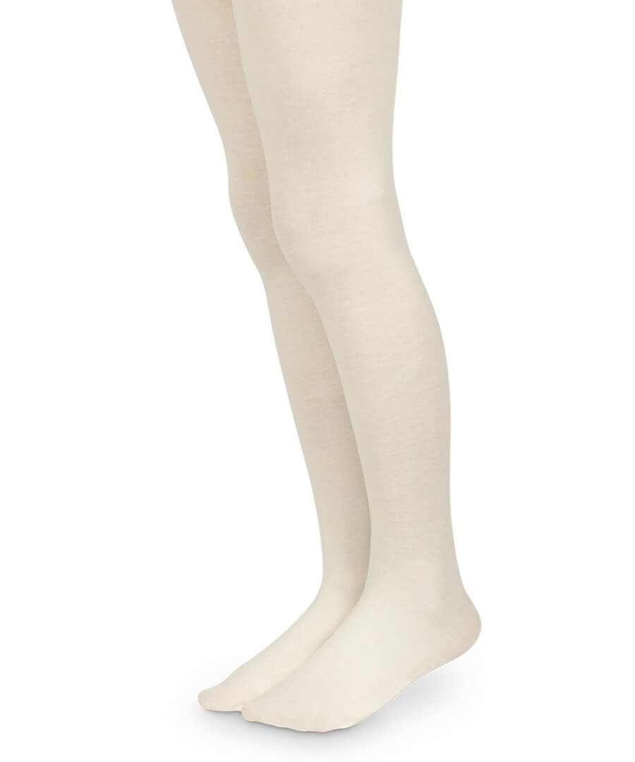 Jefferies Pima Cotton Tights - Ivory