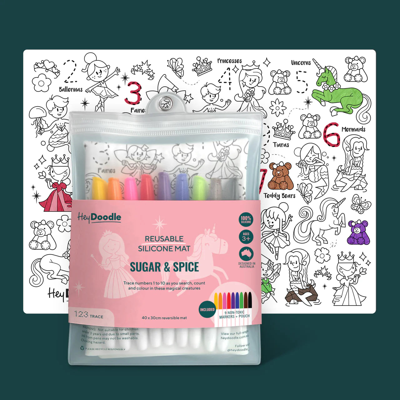 Doodle Mat - Sugar & Spice