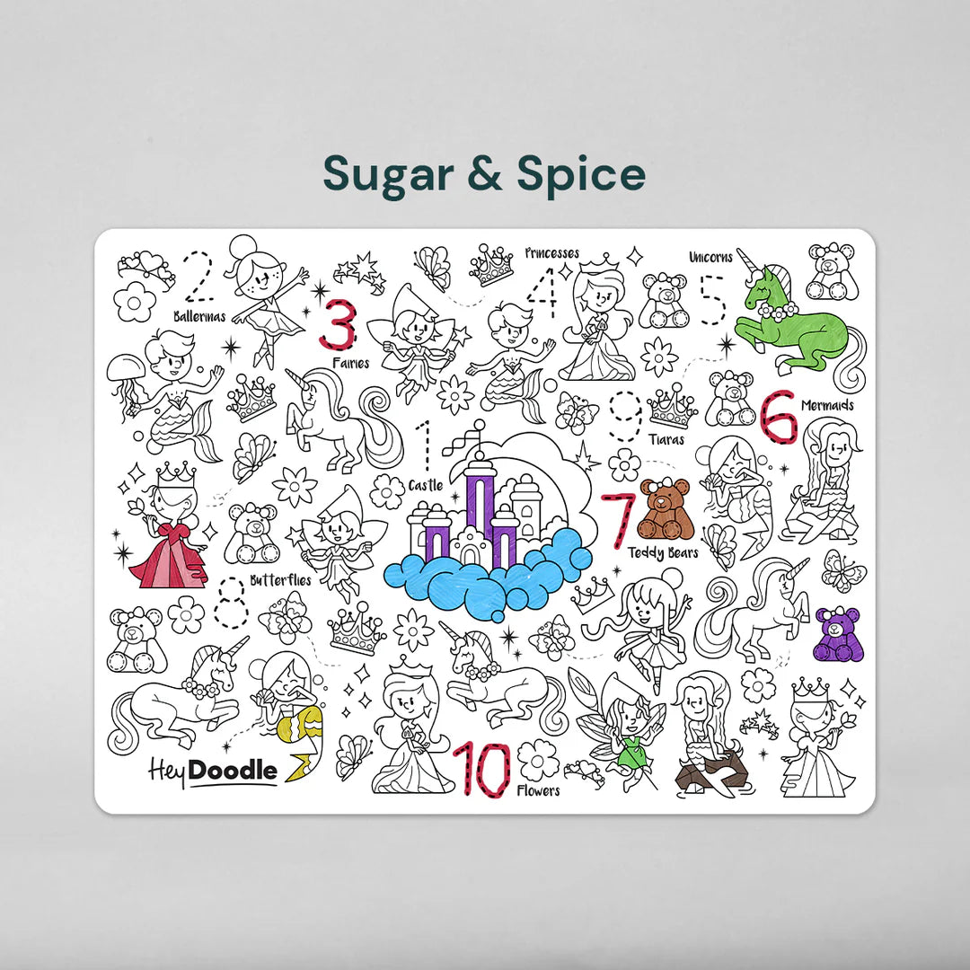 Doodle Mat - Sugar & Spice