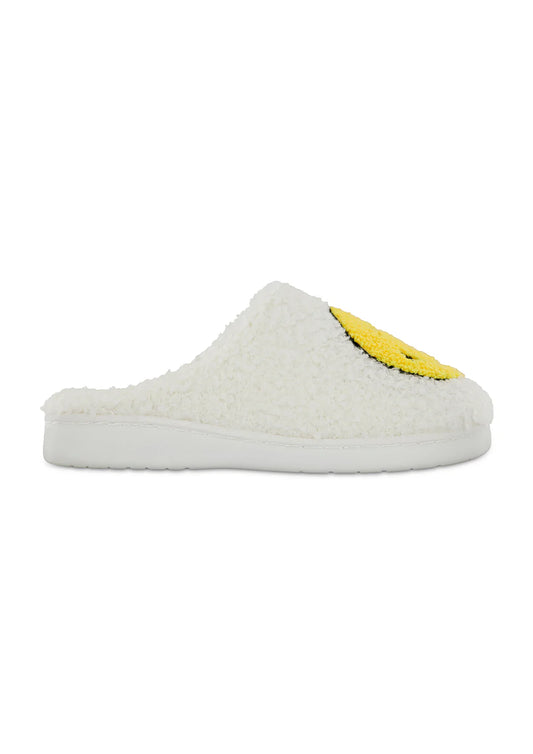 Yellow Smiley Slipper