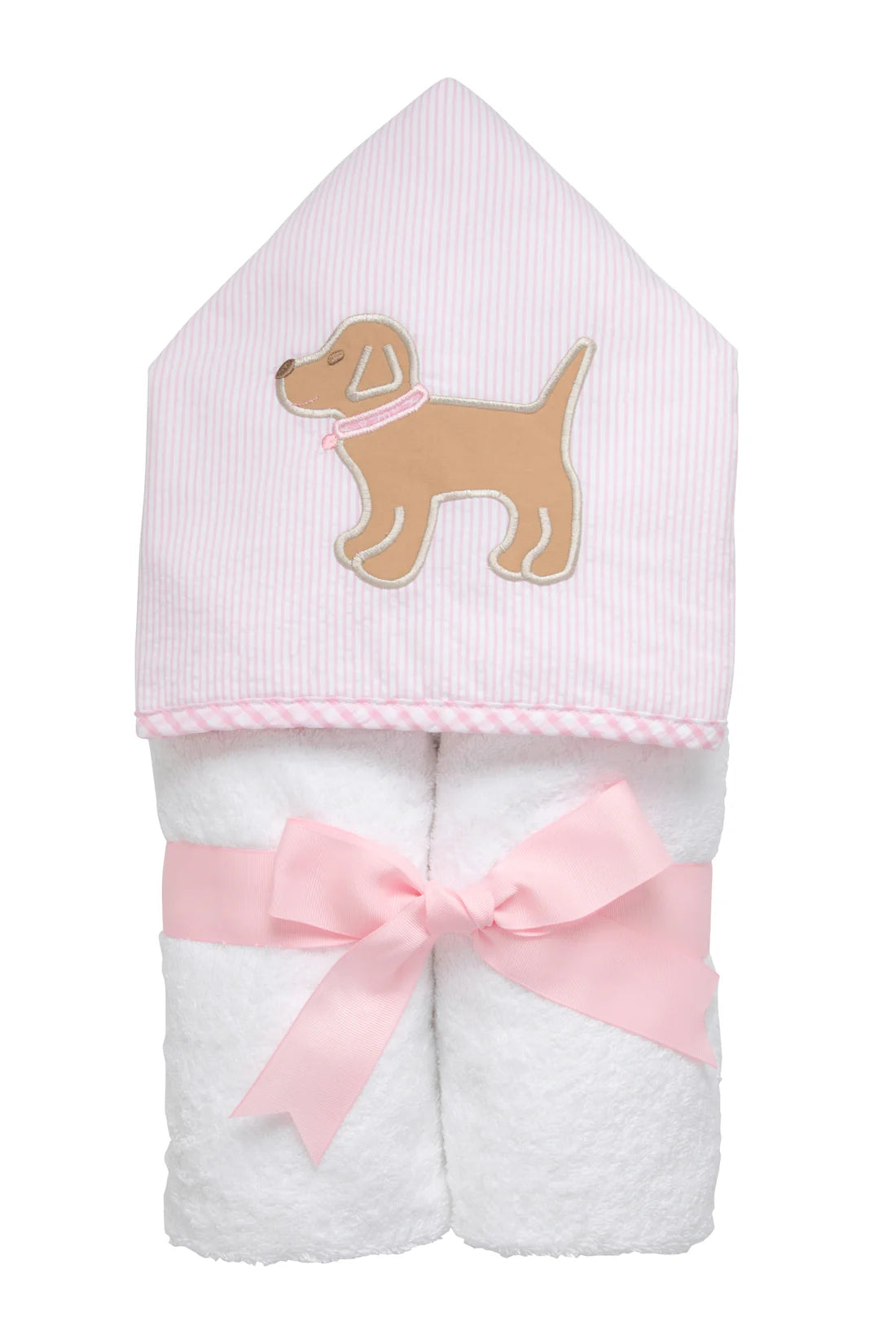 Puppy Everykid Towel- Pink
