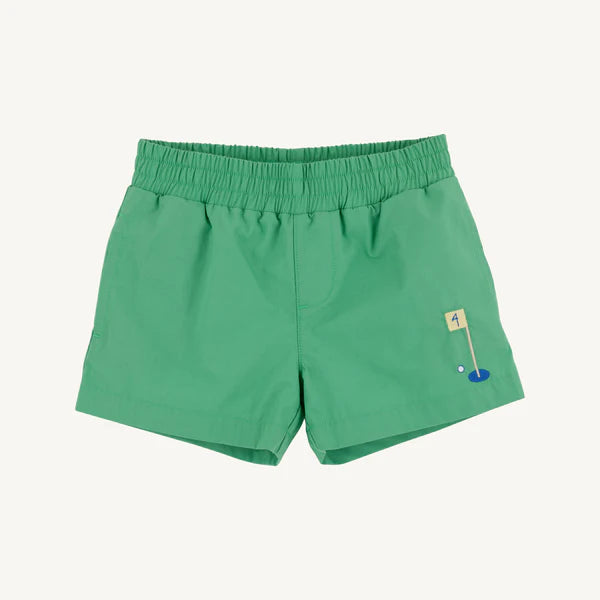 Sheffield Shorts- Green Golf Flag