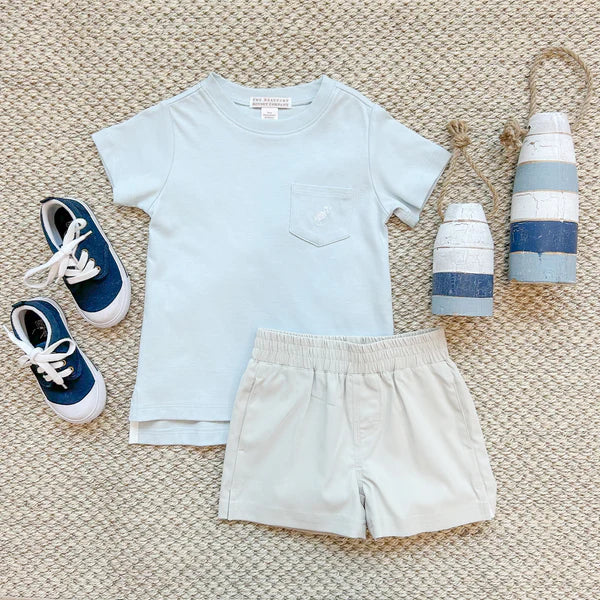 Prepletica Sheffield Shorts- Stone