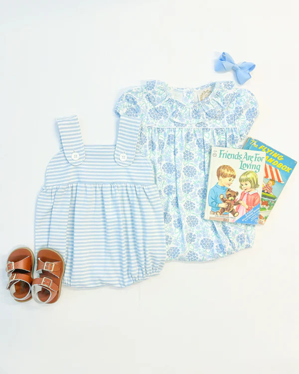 Bingham Bubble- Blue Stripe