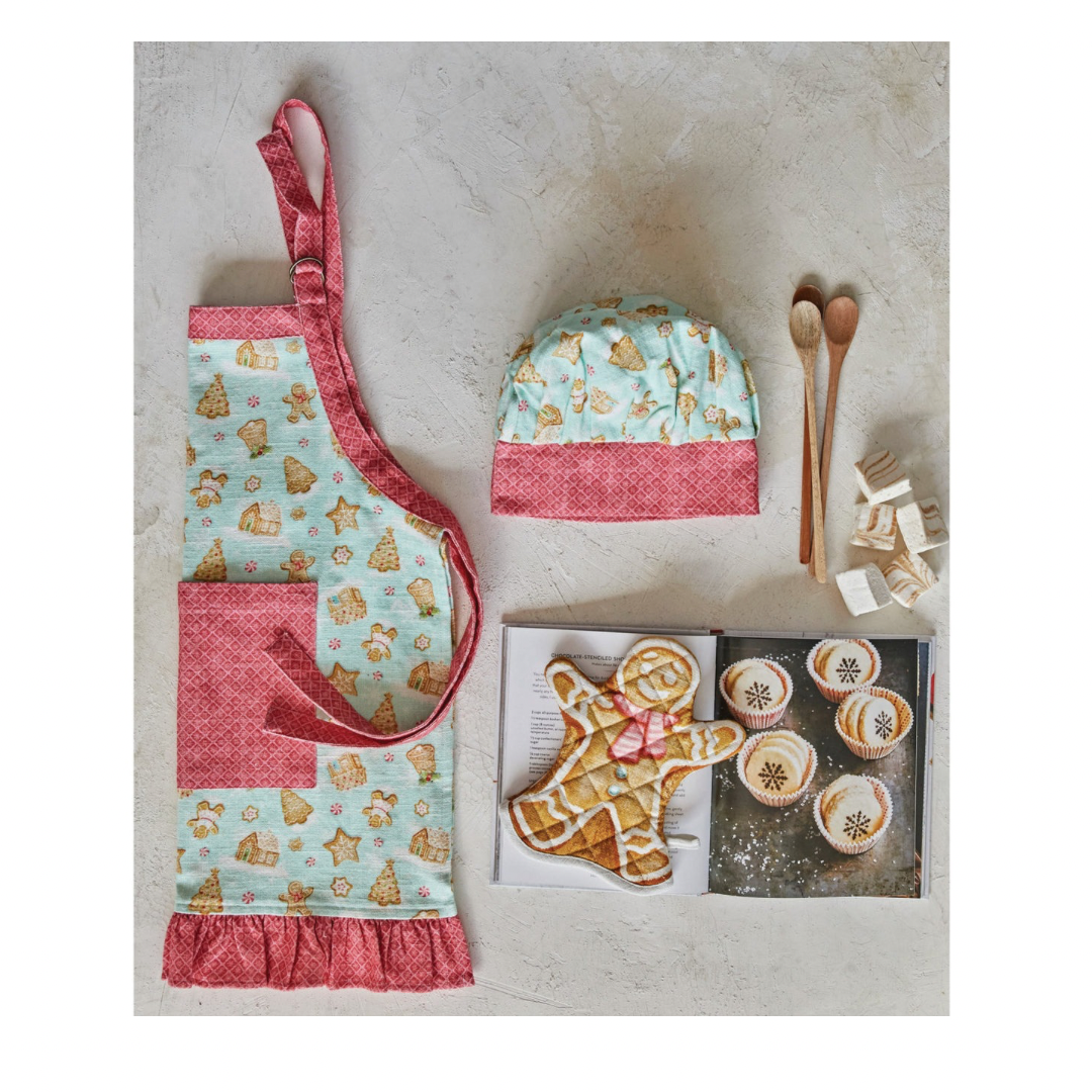 Gingerbread Child Apron