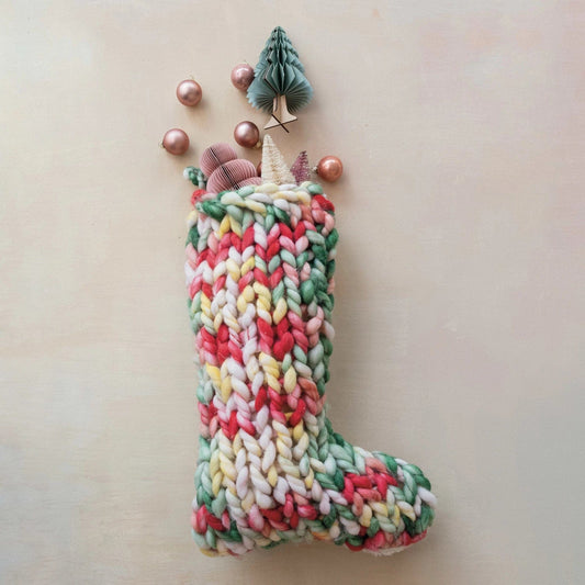 Knit Stocking - Multi