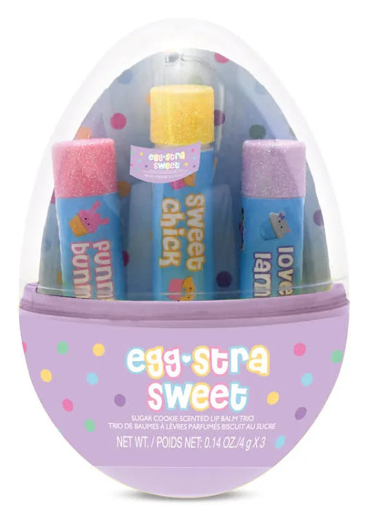 Egg-Stra Lip Balm Trio