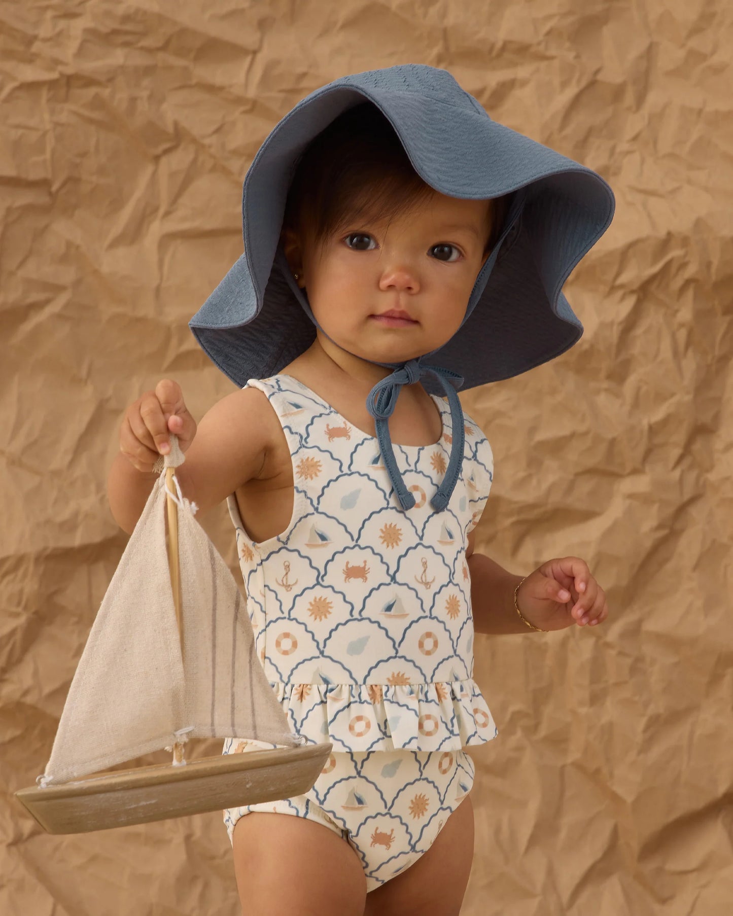 Skirted One Piece- Nautical