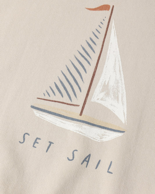 Oversized Sweatshirt- Set Sail