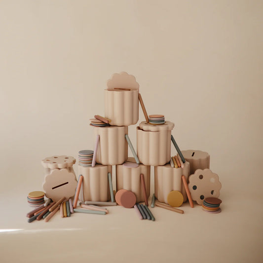 Mushie Coin & Tube Sorting Set