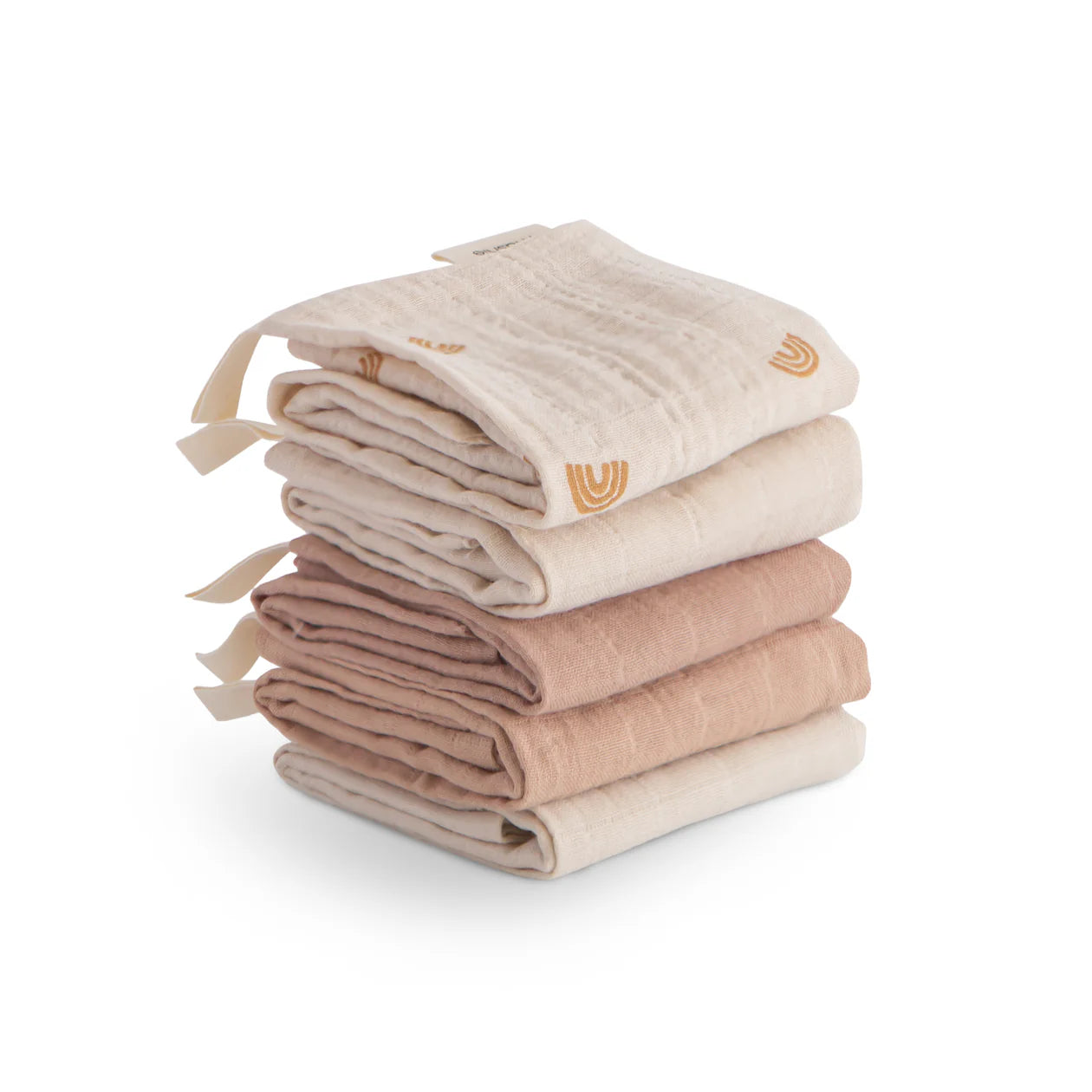 Mushie Muslin Cotton Washcloth 5pk