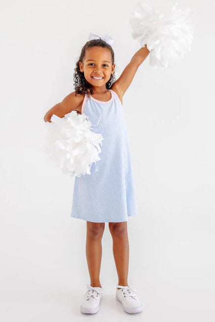 Tennis Dress- Prepletica Beale St. Blue