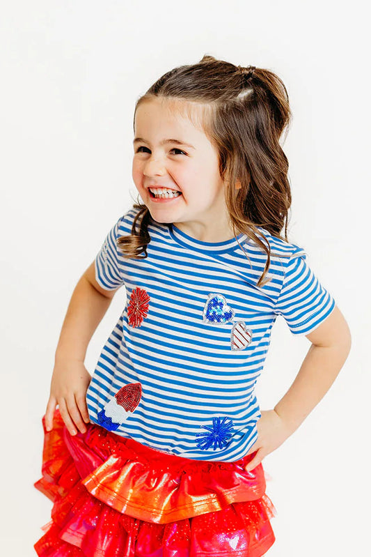 4th of July Terry Top