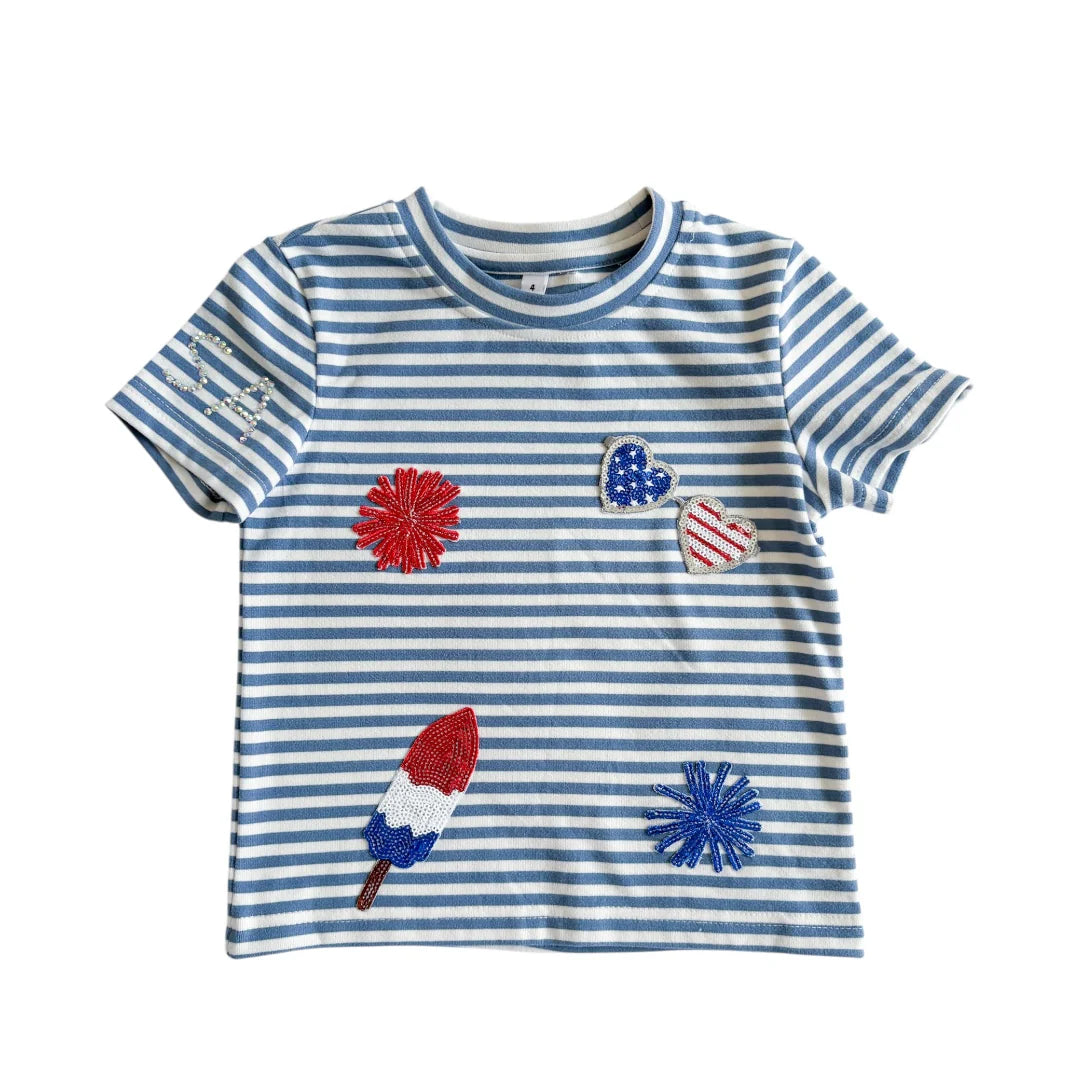 4th of July Terry Top