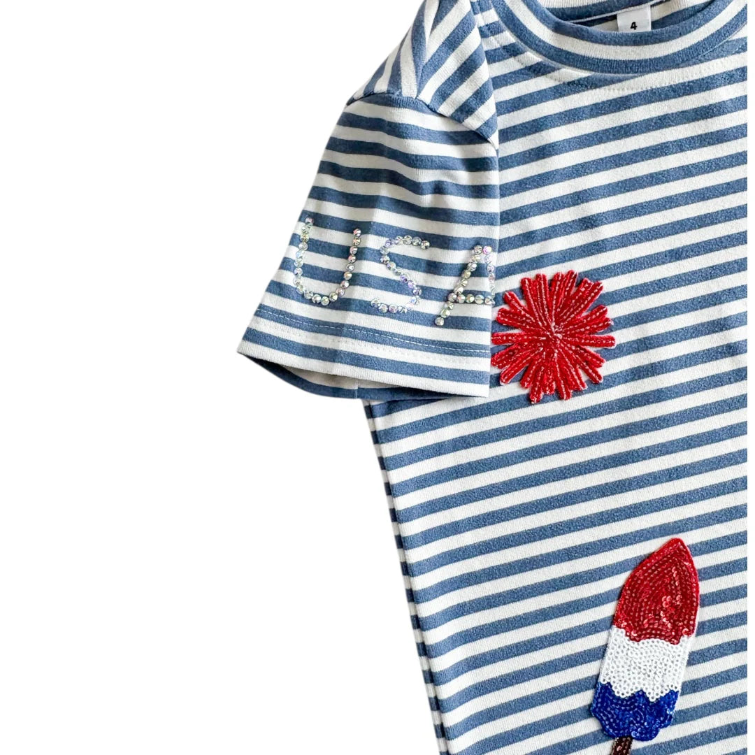 4th of July Terry Top