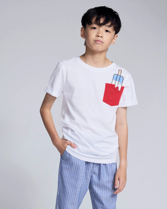 Graphic Tee - Popsicle White