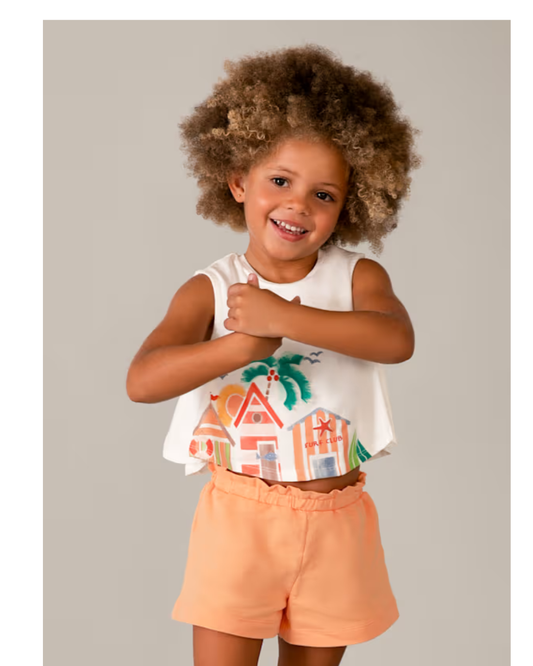 Short Set- Pumpkin 3228