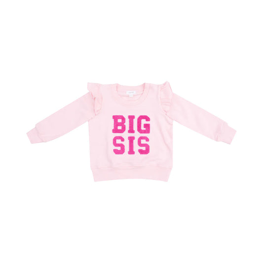 Ruffle Sweatshirt - Big Sis