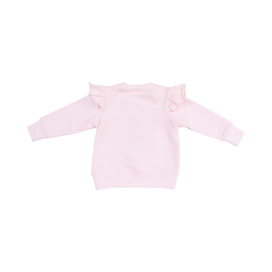 Ruffle Sweatshirt - Big Sis