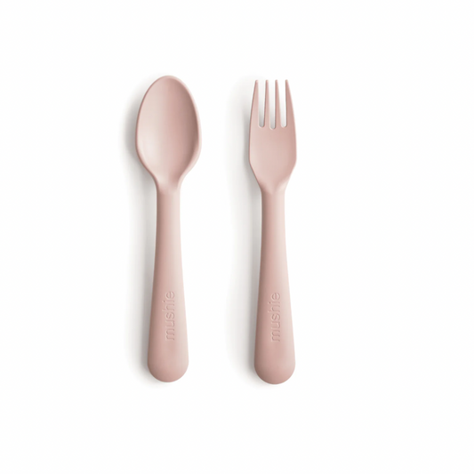 Mushie Fork & Spoon Set