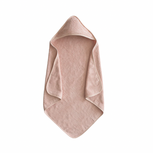 Mushie Hooded Towel- Blush