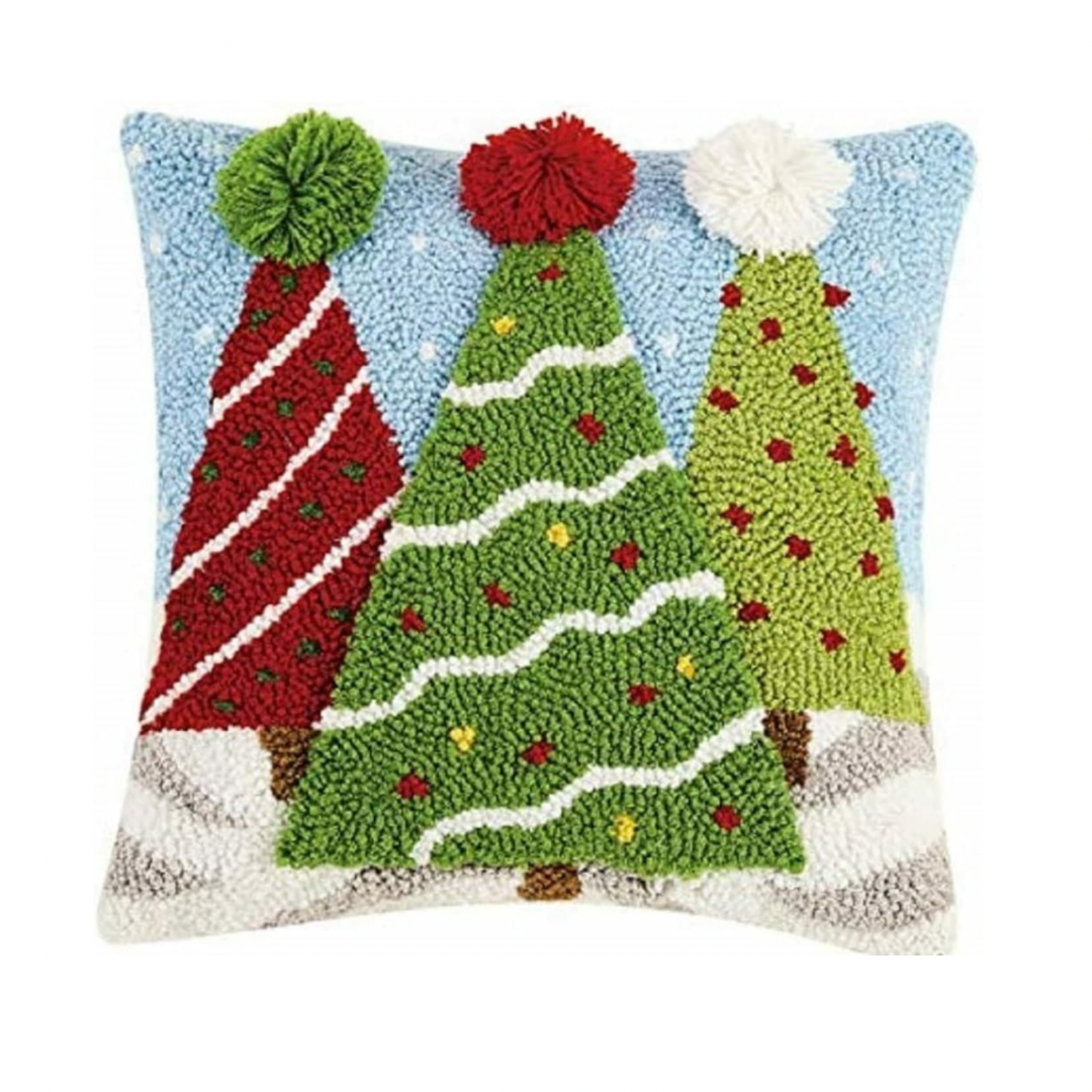 3D Christmas Tree Hook Pillow