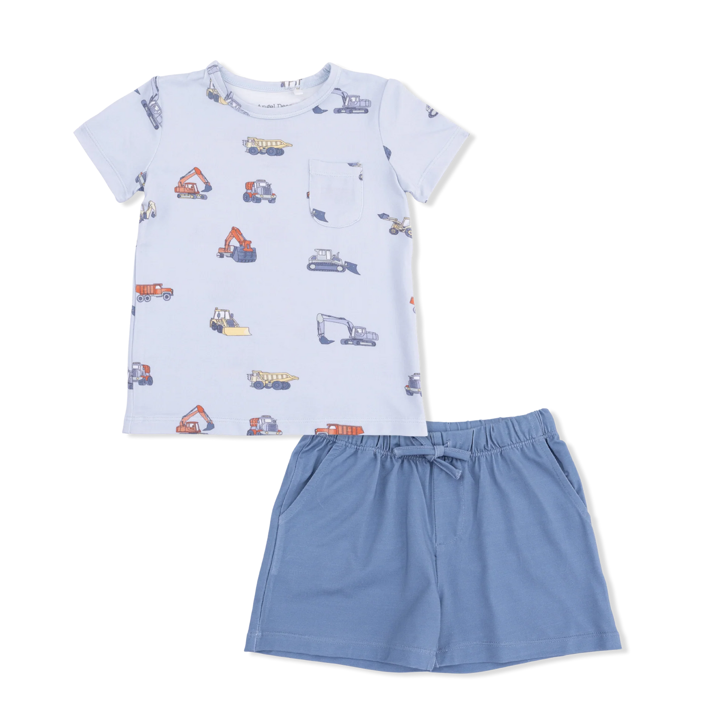 AD Tee & Short- Construction Vehicles