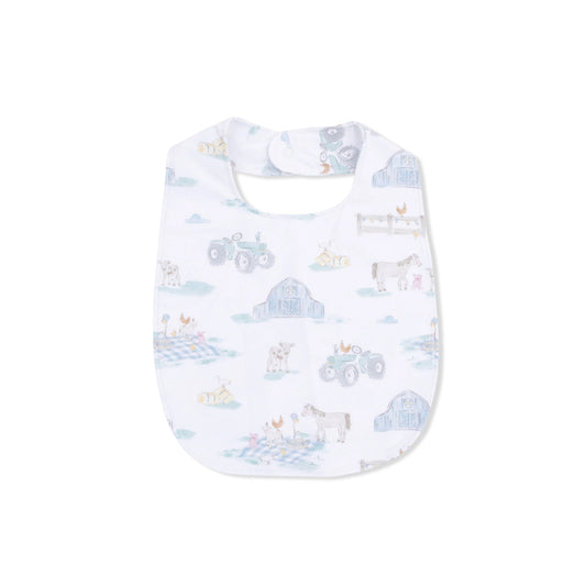 AD Bib Feeding - Farm Animal Party