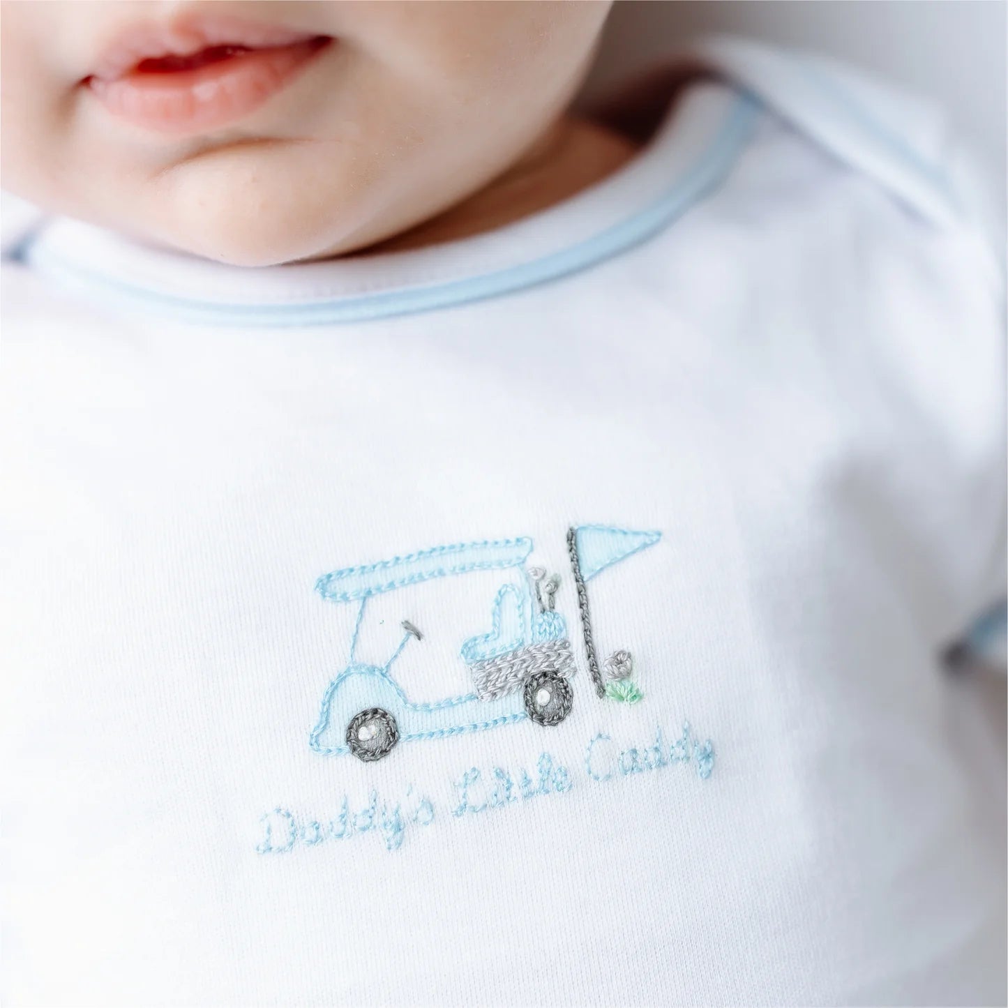 Little Golfer Bodysuit- Blue