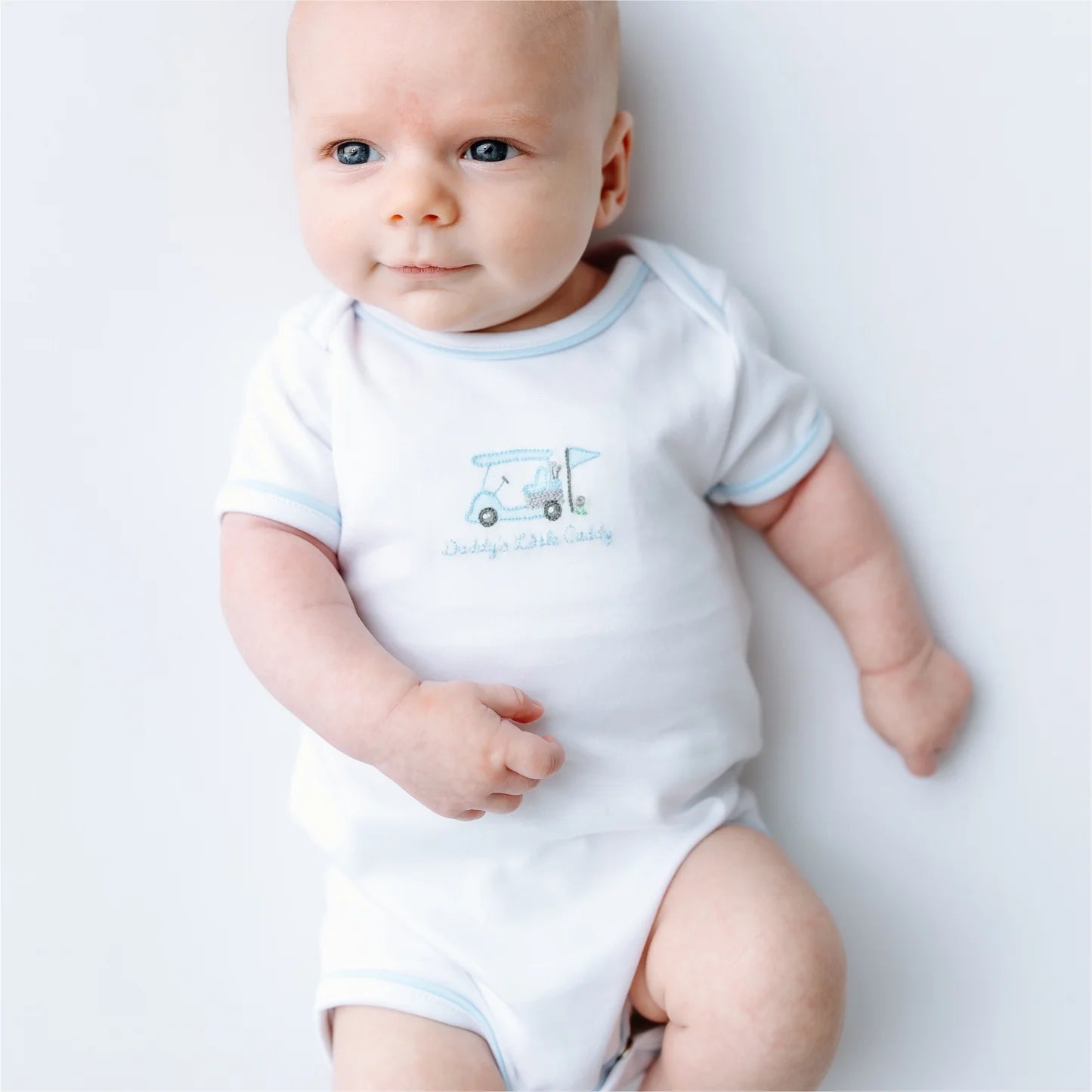 Little Golfer Bodysuit- Blue
