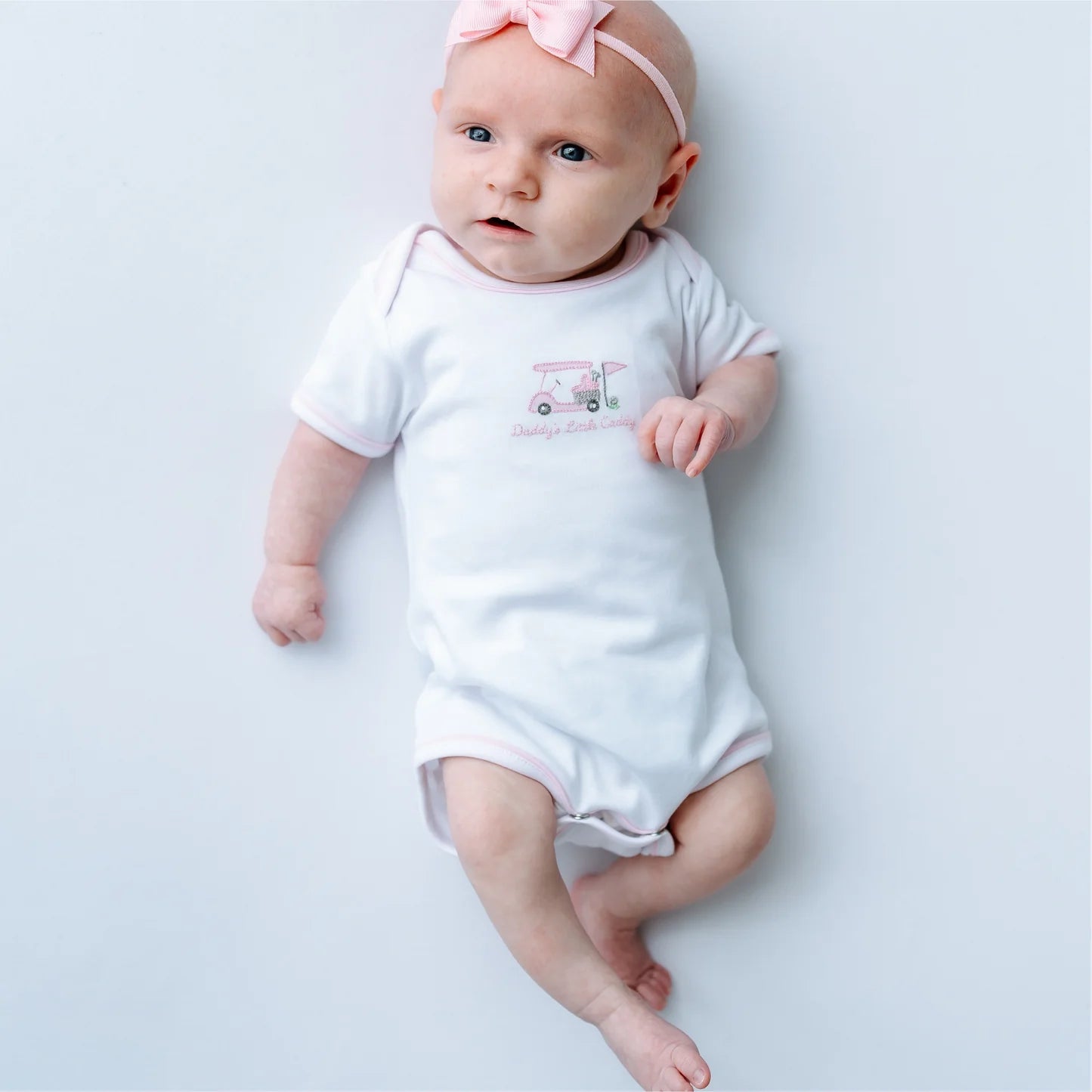Little Golfer Bodysuit- Pink