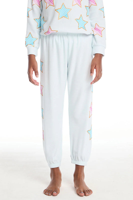 Slim Slouchy Pant - Star Party