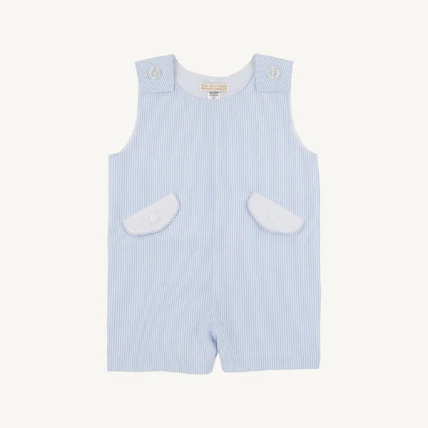 Prescott Jon Jon-Blue Seersucker/White