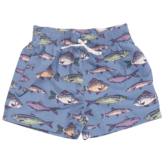 Boys Swim Trunk - Bluestone Fish