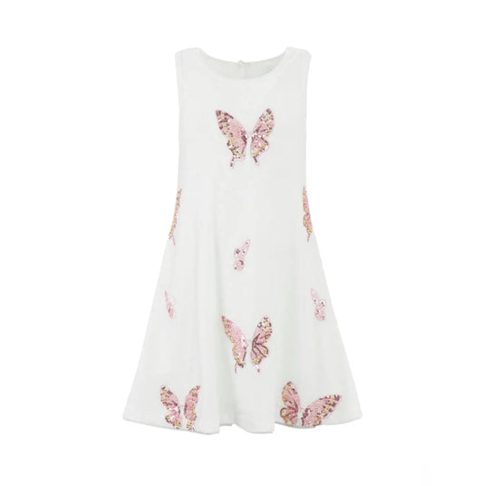 Butterfly Velour Dress