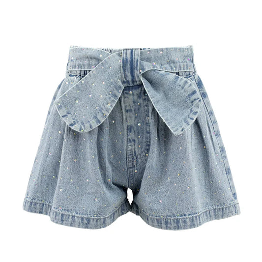 Sparkle Denim Short