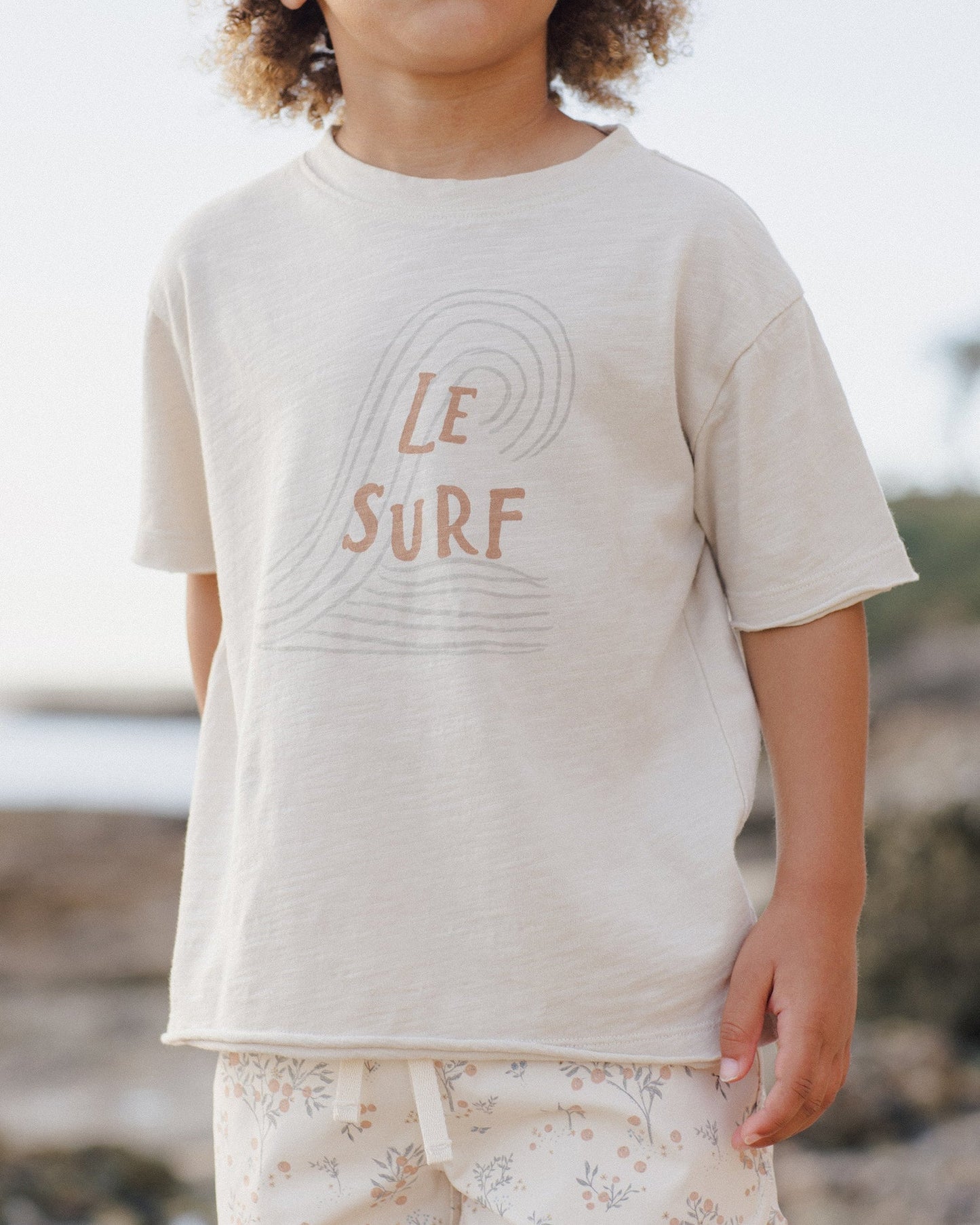 R+C Raw Edge Tee - Le Surf