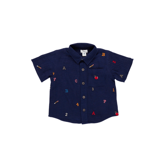 Jack Shirt - Alphabet Embroidery