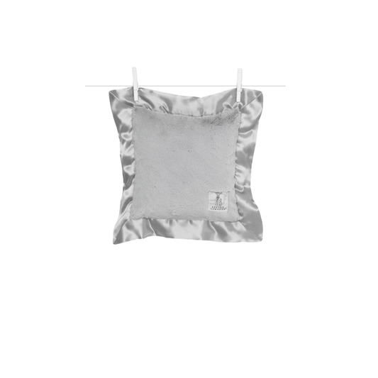 Little Giraffe Luxe Pillow - Silver