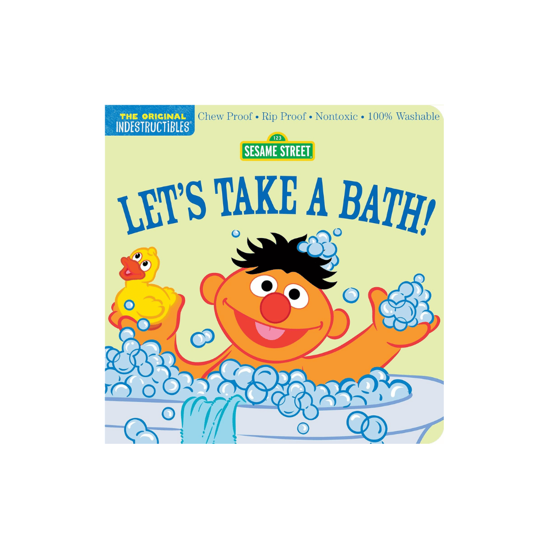 Indestructibles - Sesame Street: Let's Take A Bath