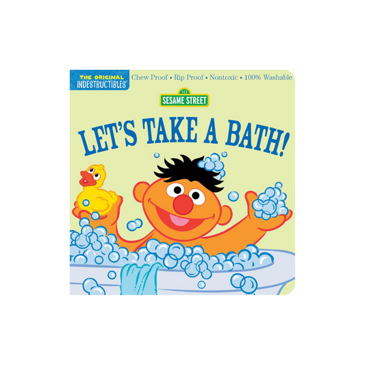 Indestructibles - Sesame Street: Let's Take A Bath