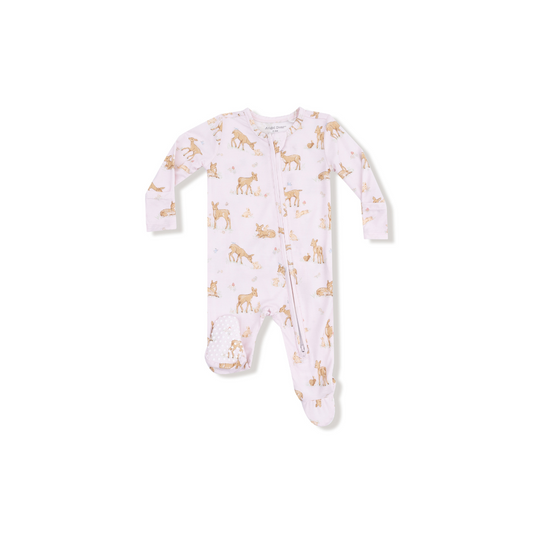 AD Ruffle Footie - Little Fawn