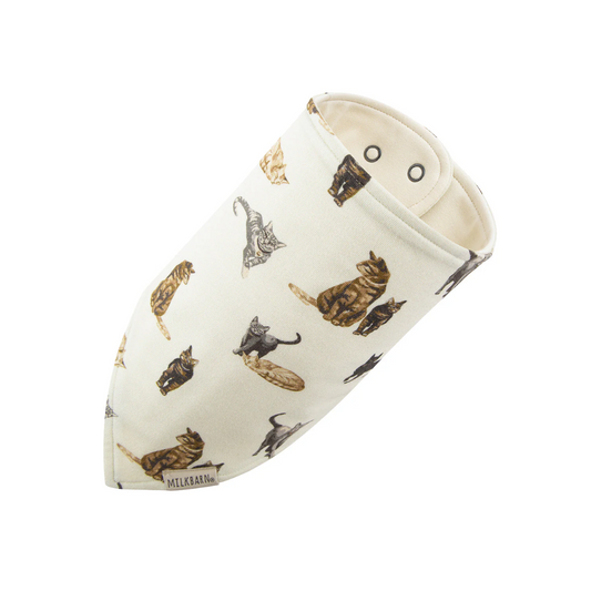 MB Kerchief Bib - Cat